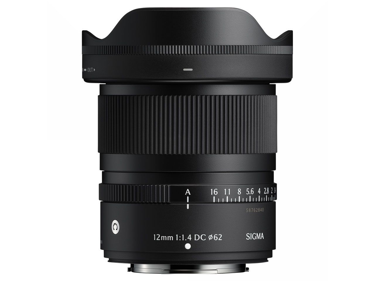 12mm F1.4 DC