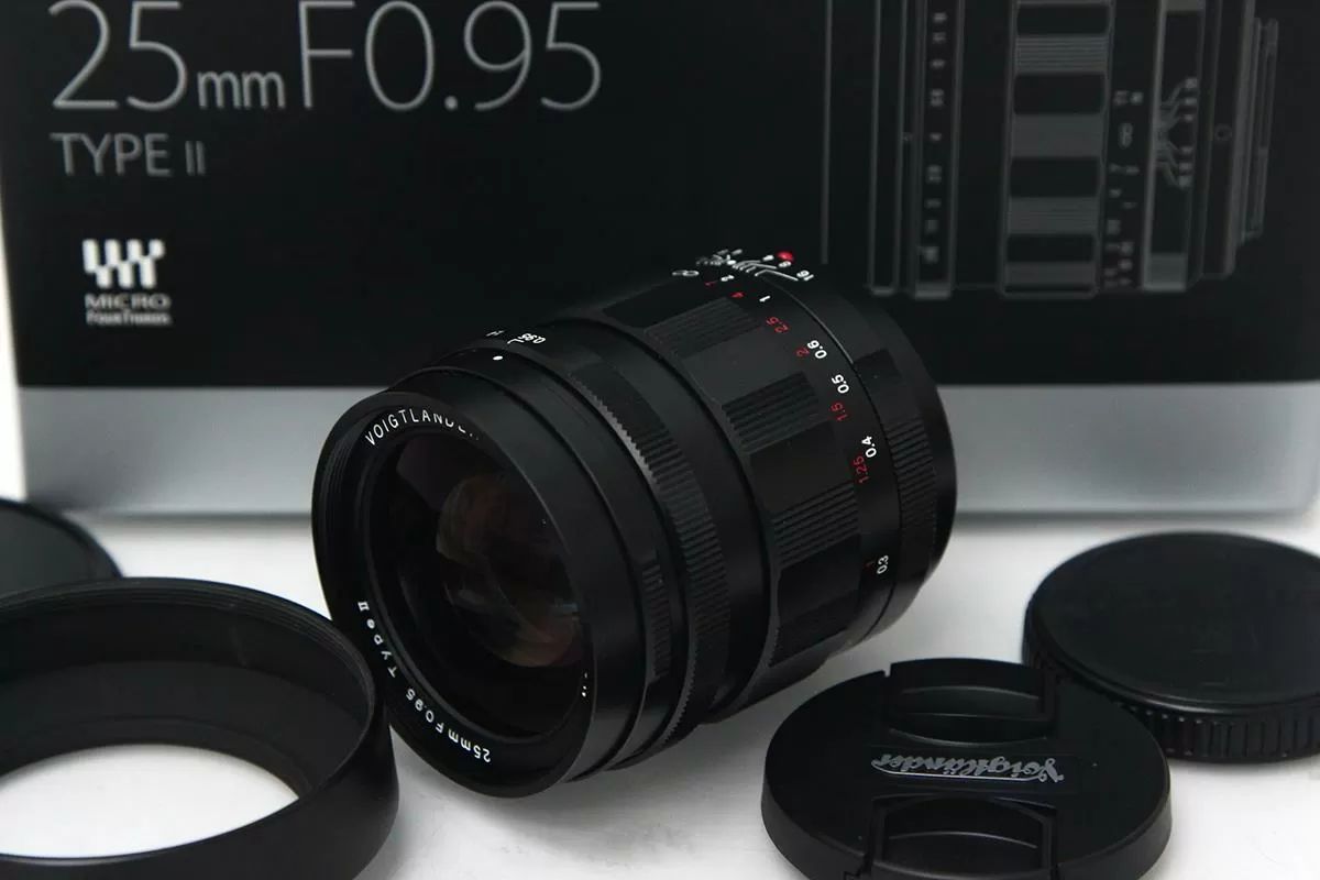 コシナ フォクトレンダー  NOKTON 25mm F0.95 Type II マイクロフォーサーズ用