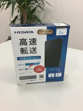 IODATA/アイ・オーデータ HDPH-UT2DK [ブラック] 外付けHDD