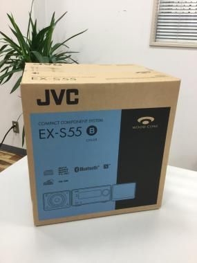 JCV/ジェー・シー・ブイEX-S55-B [ブラック] ミニコンポ