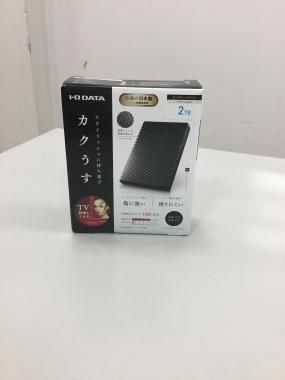 IODATA/アイ・オー・データ HDPT-UT2DK [カーボンブラック] 外付けHDD