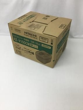 HITACHI/日立 沸騰鉄釜 ふっくら御膳 RZ-V100CM(W) [パールホワイト] 炊飯器
