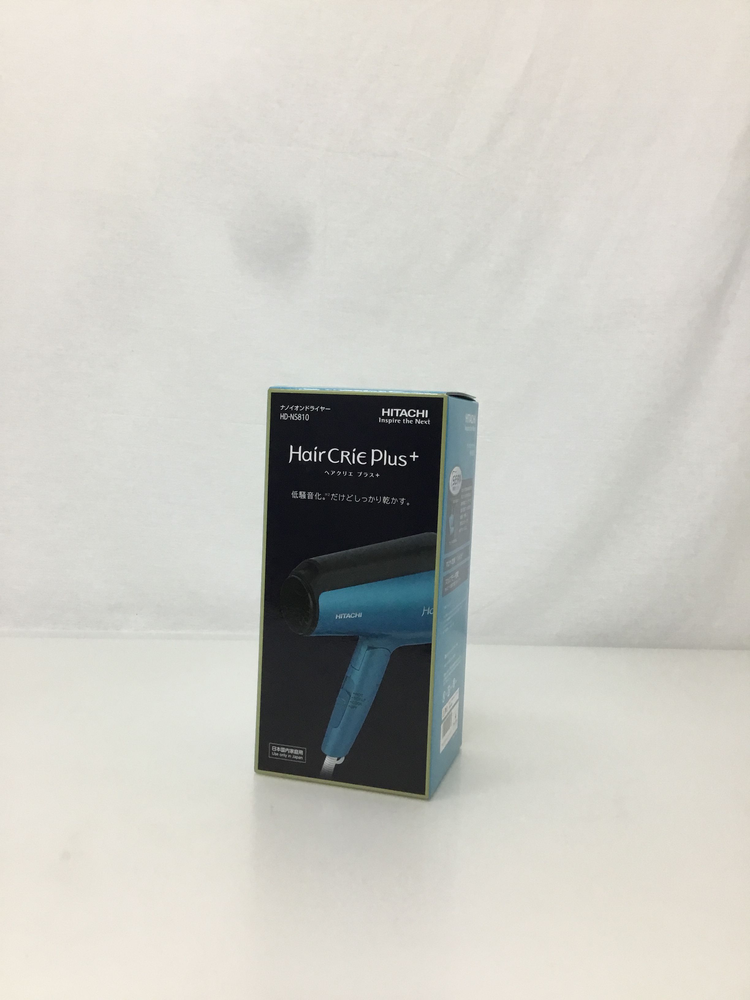 HITACHI/日立 ヘアクリエ プラス+ HD-NS810(A) [マットブルー] ドライヤー