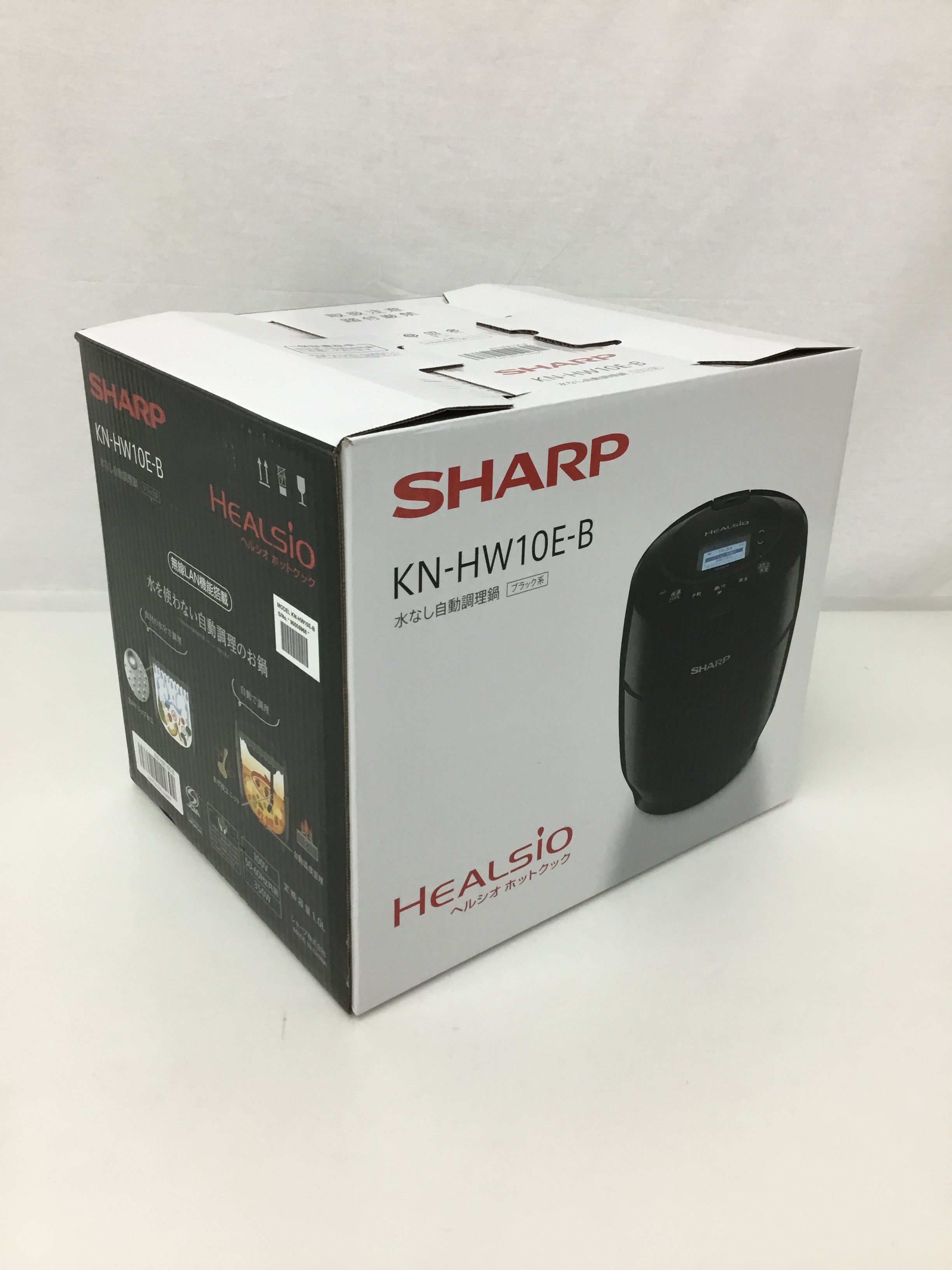 SHARP/シャープ ヘルシオ ホットクック KN-HW10E-B [ブラック系] 自動調理鍋