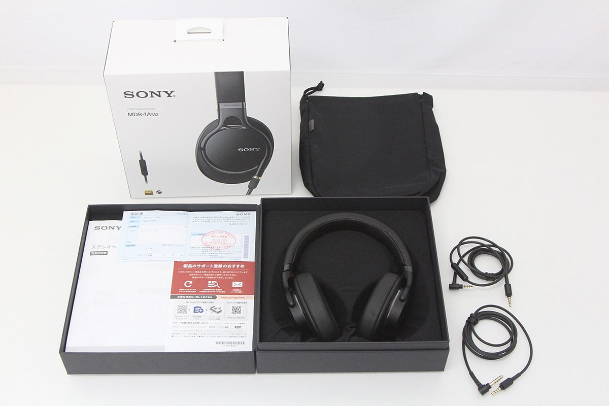 SONY/ソニー  MDR-1AM2 (B) [ブラック] ヘッドホン