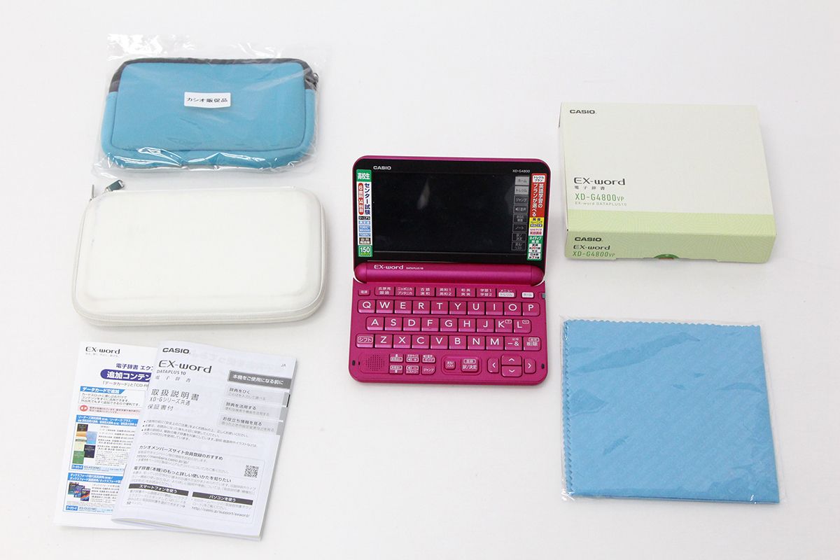 CASIO/カシオ エクスワード XD-G4800VP [ビビッドピンク] 電子辞書