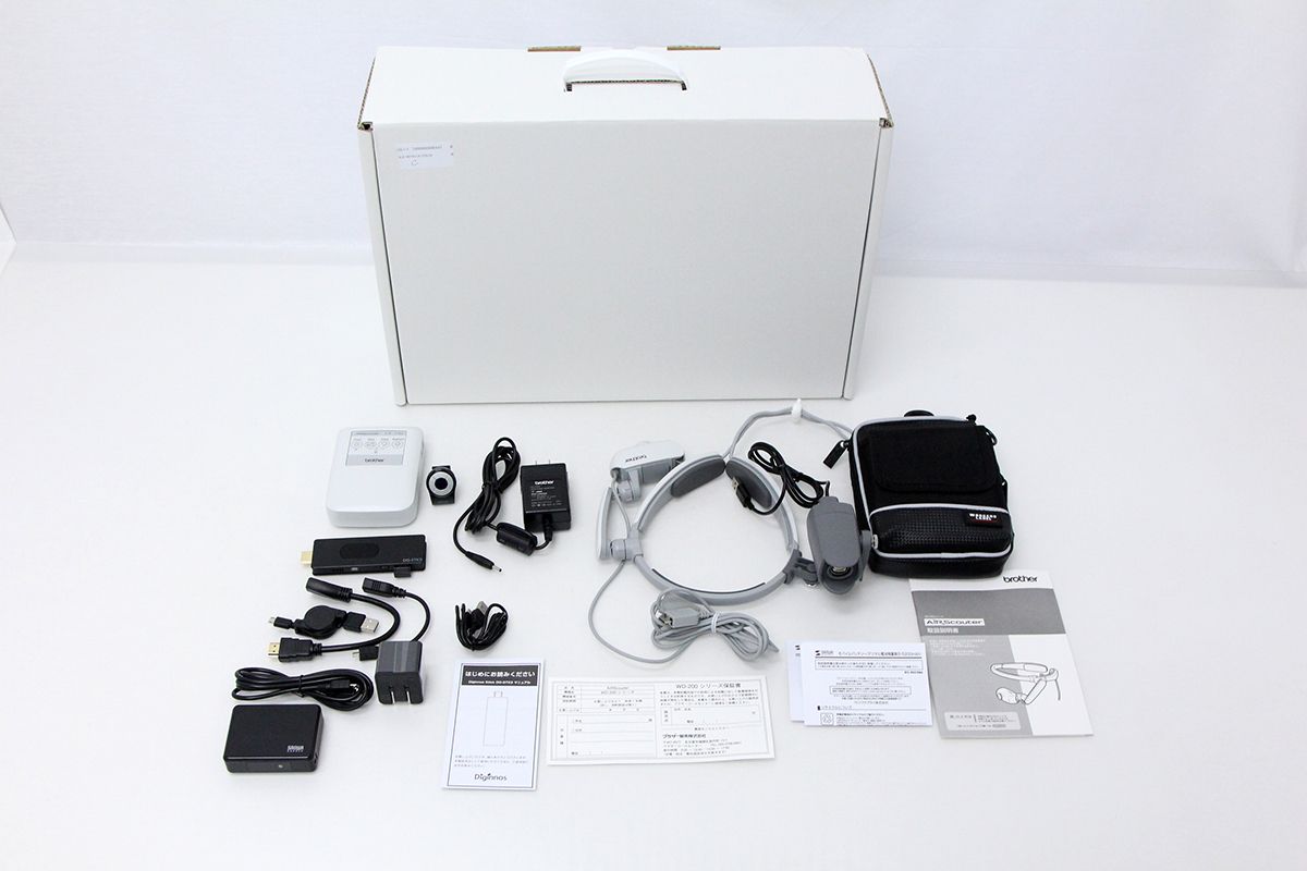 broter/ブラザー AiRScouter WD-200A ヘッドマウントディスプレイ