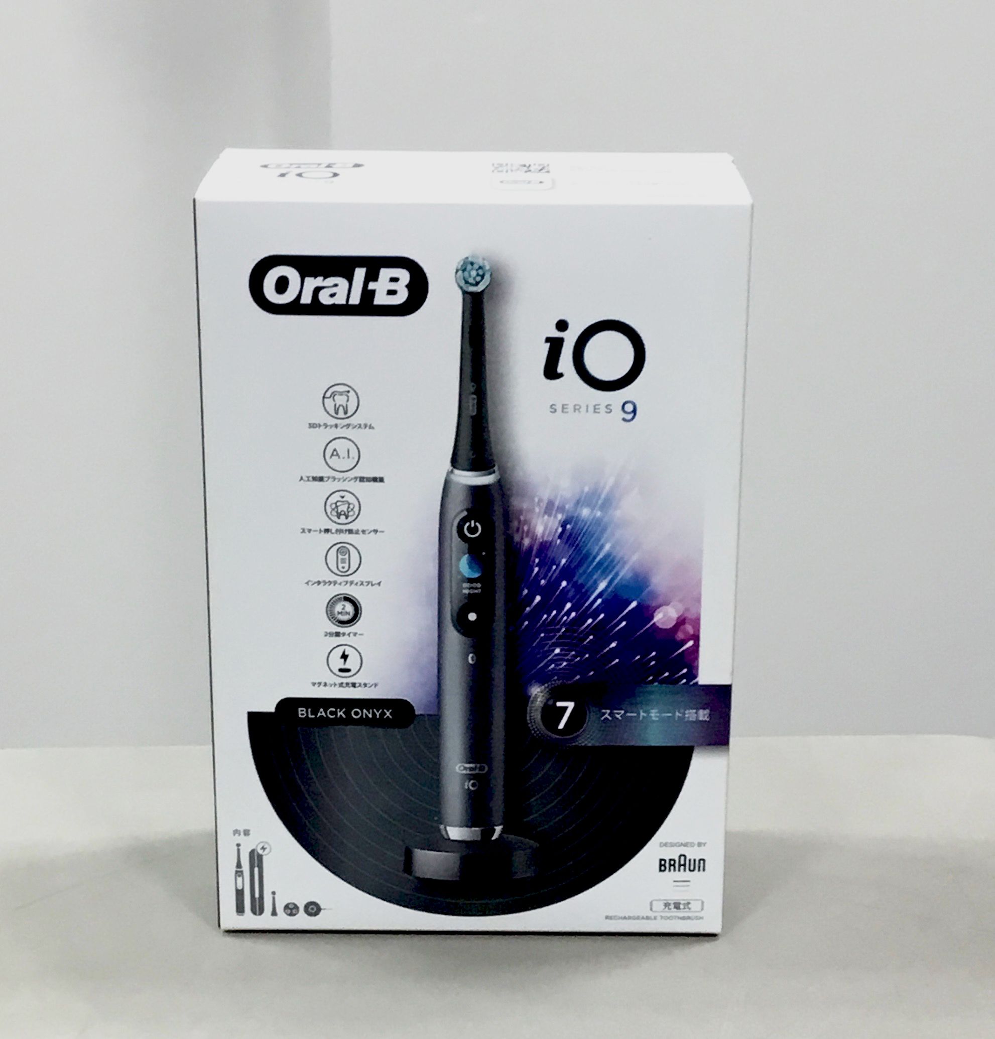 BRAUN/ブラウン オーラルB iO9 iOM92B22ACBK 電動歯ブラシ