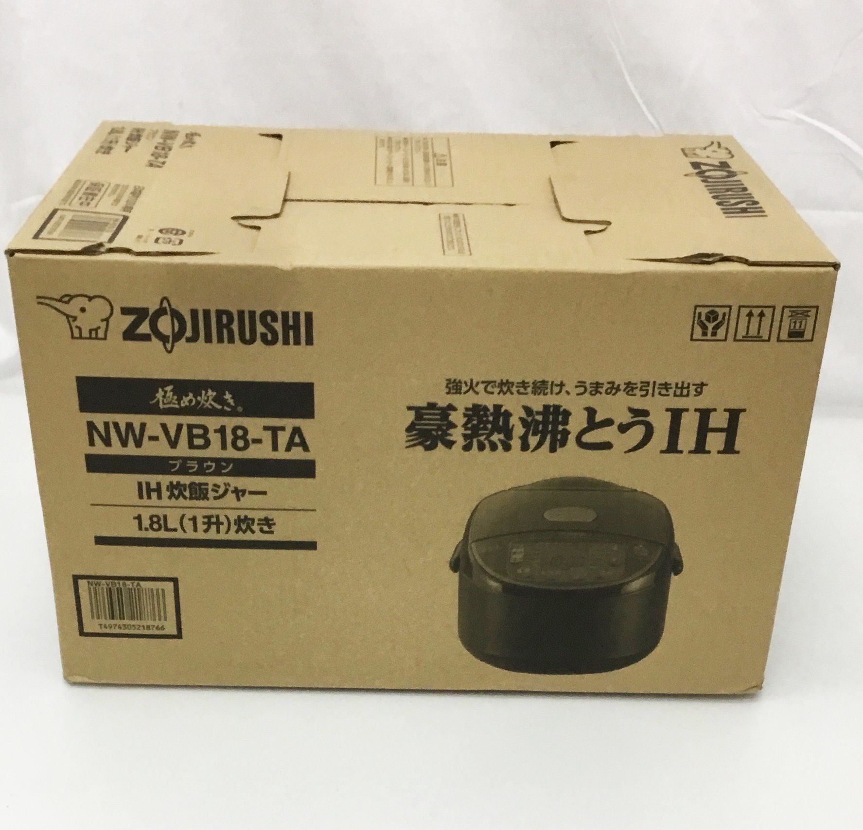 ZOJIRUSHI/象印 極め炊き NW-VB18 炊飯器