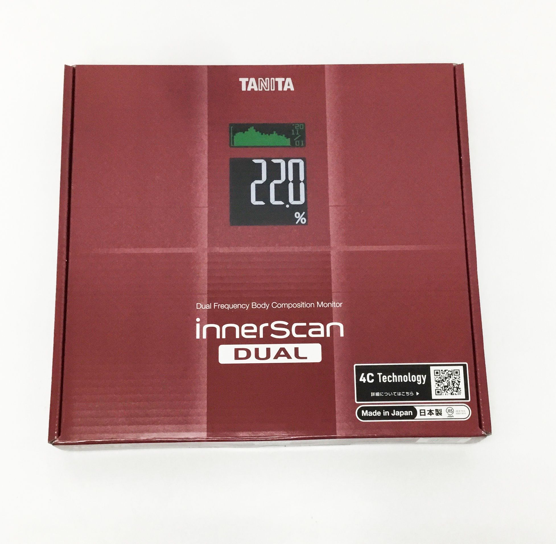 TANITA/タニタ インナースキャンデュアル RD-504 [レッド] 体重計