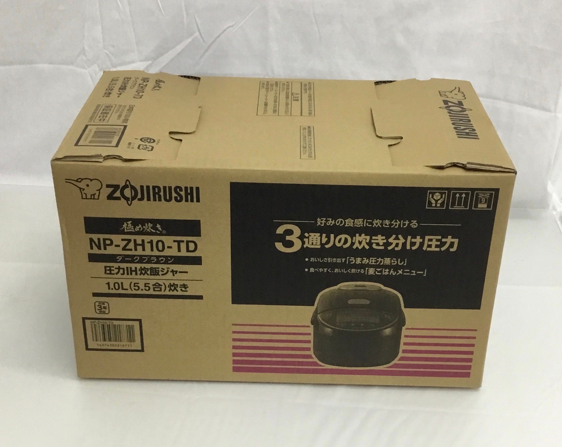 ZOJIRUSHI/象印 極め炊き NP-ZH10 炊飯器