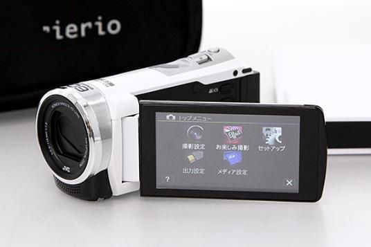 JVC/ジェー・ヴイ・シー Everio GZ-E700-W ビデオカメラ