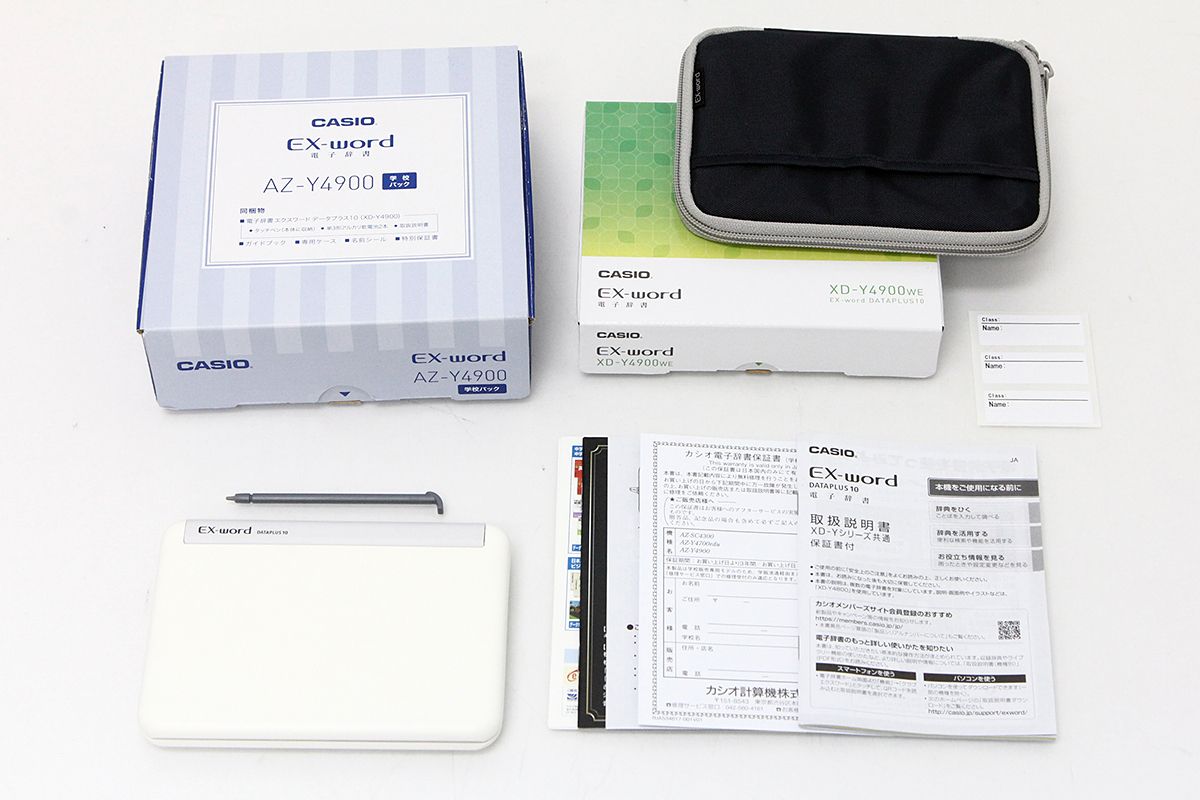 CASIO/カシオ EX-word AZ-Y4900 電子辞書