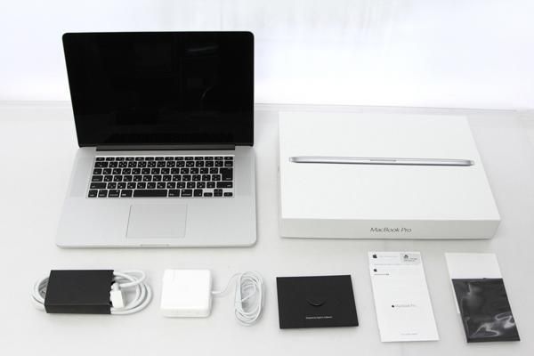 Apple/アップル MacBook Pro Retinaディスプレイ 2500/15.4 MJLT2J/A ノートパソコン