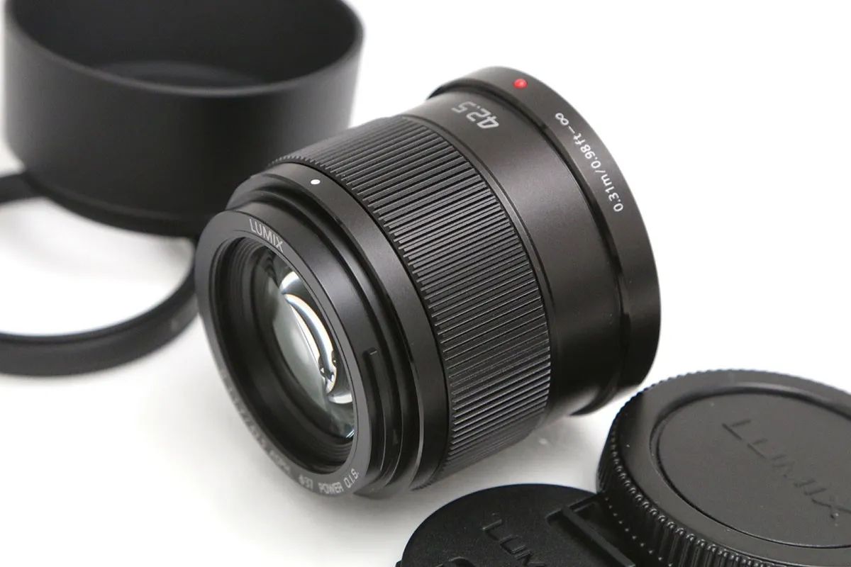 パナソニック LUMIX G 42.5mm/F1.7 ASPH./POWER O.I.S. H-HS043-K [ブラック] 