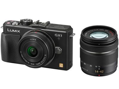 LUMIX DMC-GX1W-K ダブルレンズキット
