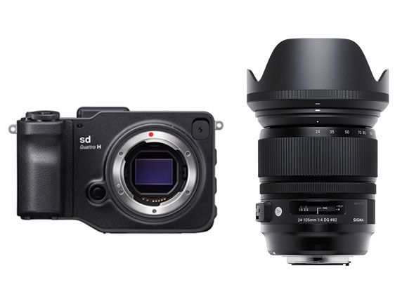 SIGMA sd Quattro H 24-105mm F4 DG OS HSM Art レンズキット