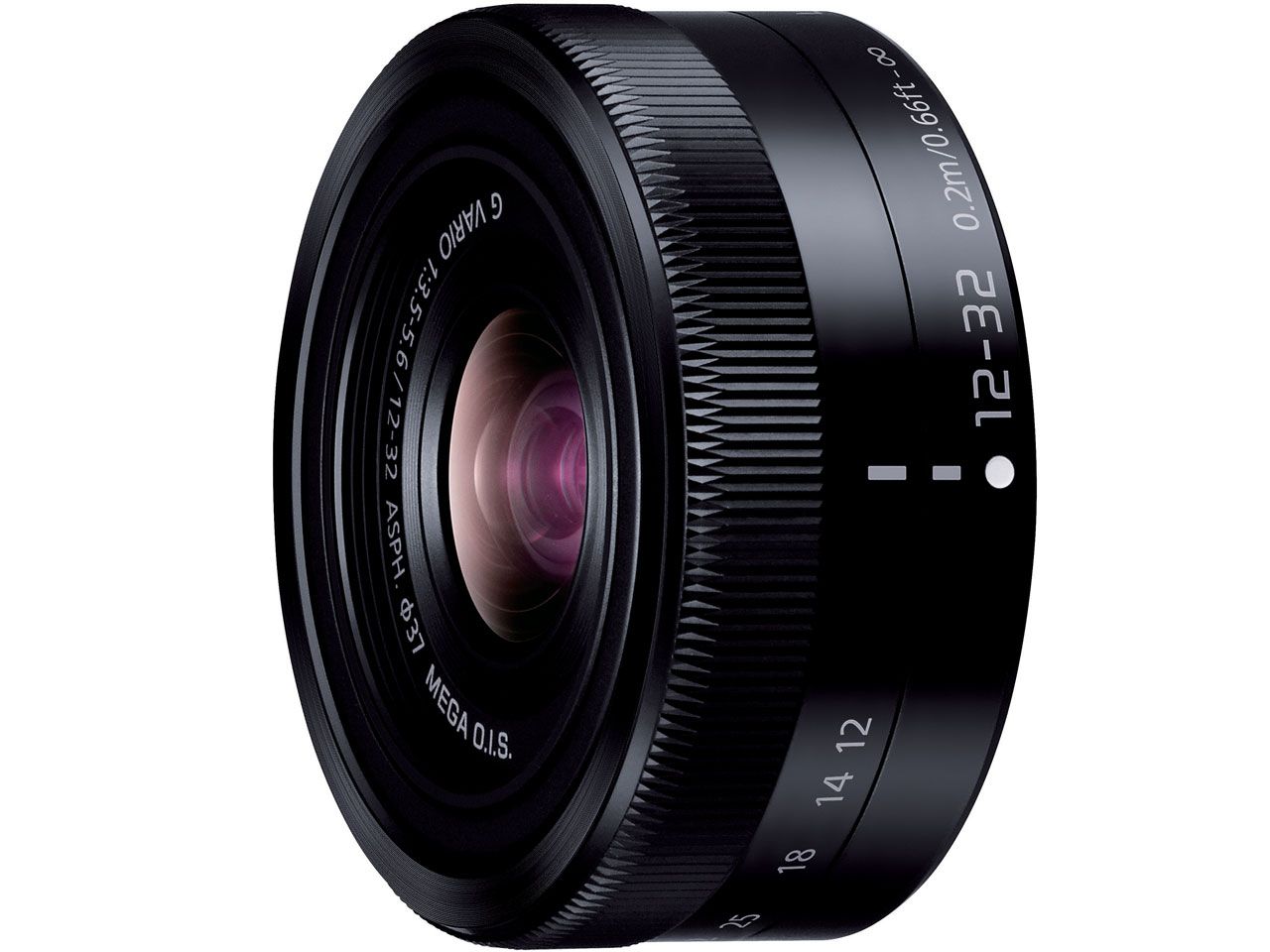 LUMIX G VARIO 12-32mm/F3.5-5.6 ASPH./MEGA O.I.S. H-FS12032-K