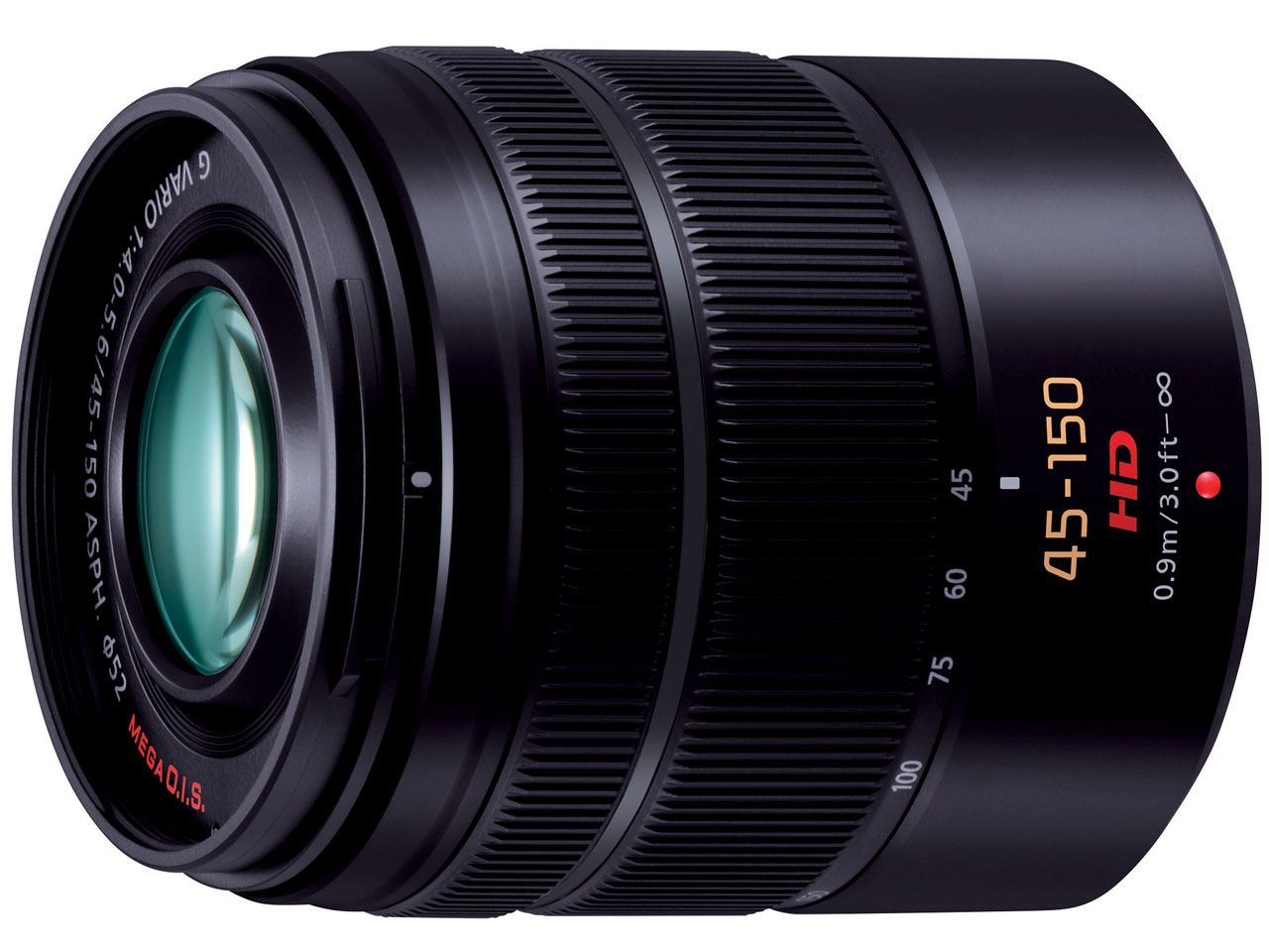 LUMIX G VARIO 45-150mm/F4.0-5.6 ASPH./MEGA O.I.S. H-FS45150-K