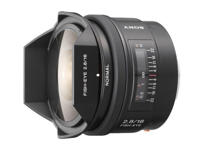 16mm F2.8 Fisheye SAL16F28