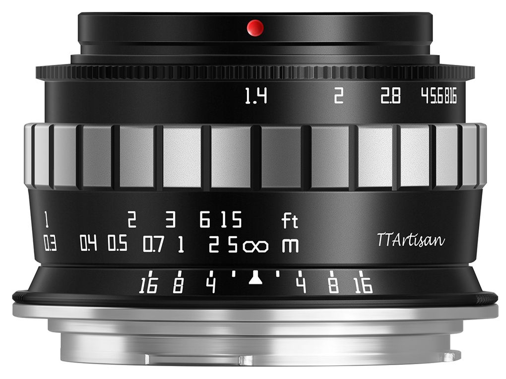 TTArtisan 23mm f/1.4 C ブラック×シルバー