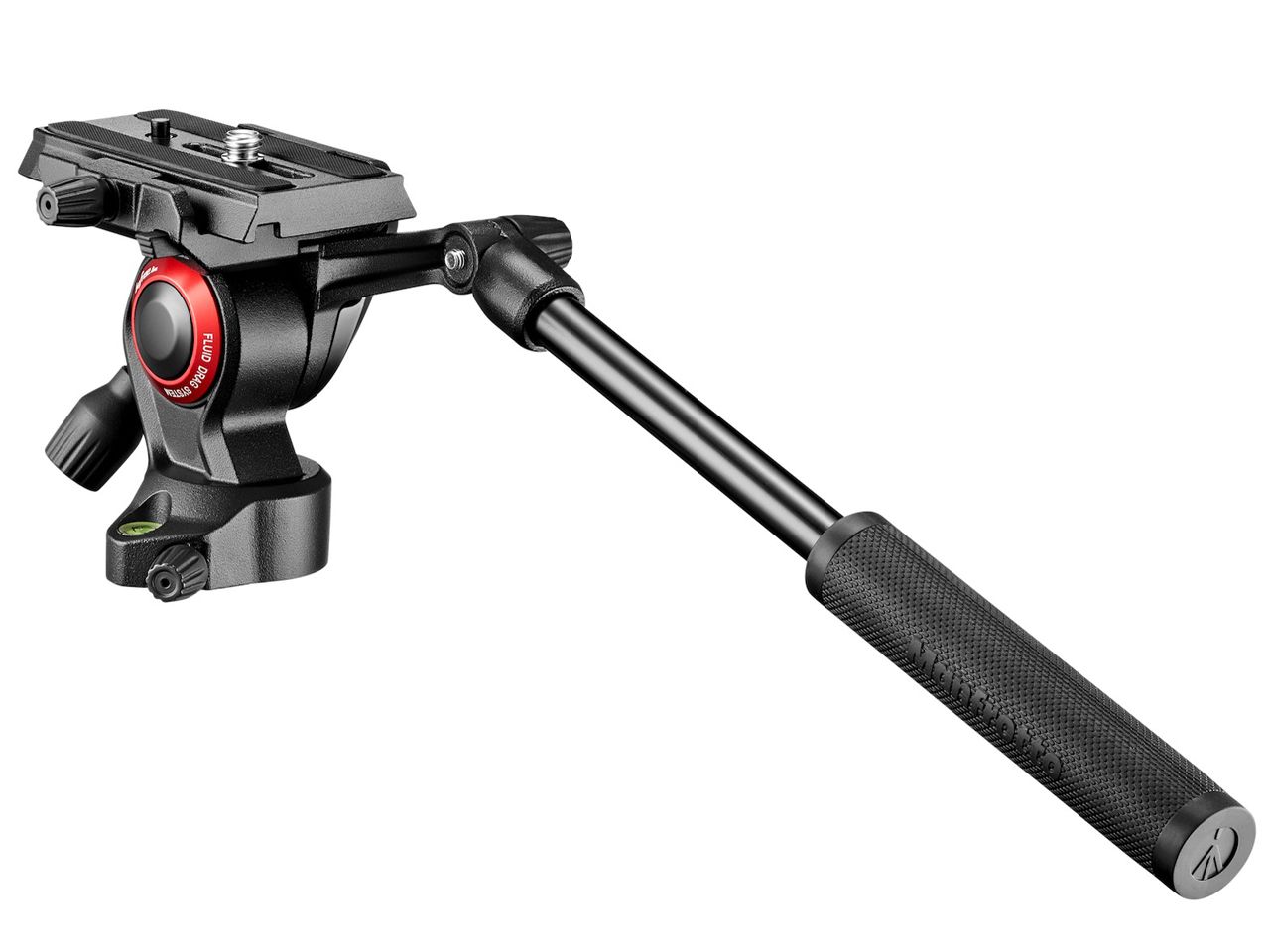 小型フルードビデオ雲台 40mm フラットベース MVH400AH