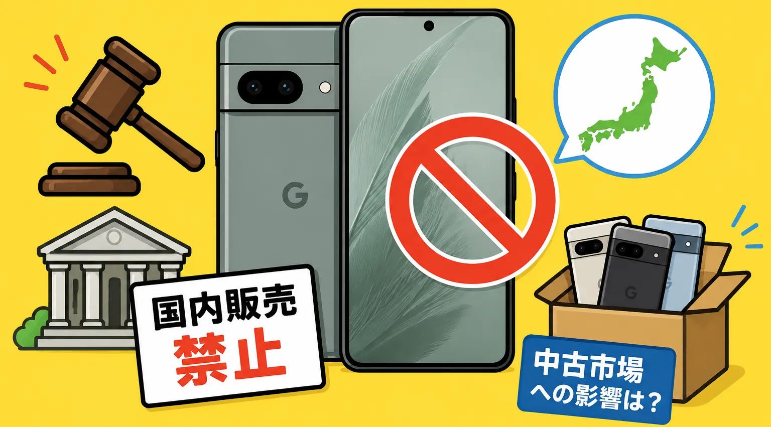 📱Google Pixel 7が国内販売禁止に？何が起きたのか分かりやすく解説
