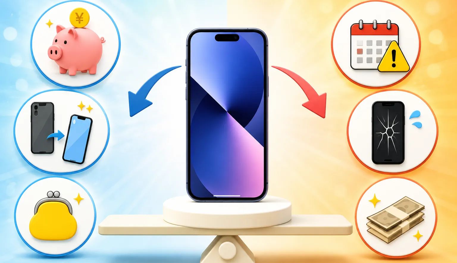 📱iPhoneの「2年後返却プラン」は本当にお得？メリット・デメリットを分かりやすく解説