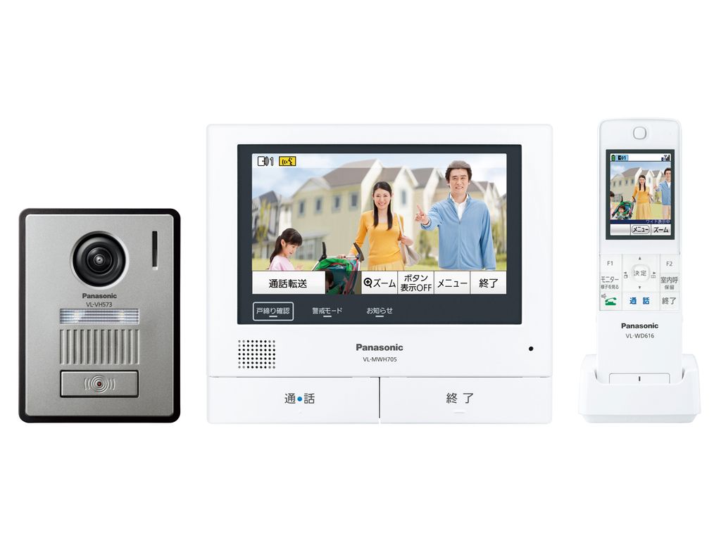 外でもドアホン VL-SWH705KL