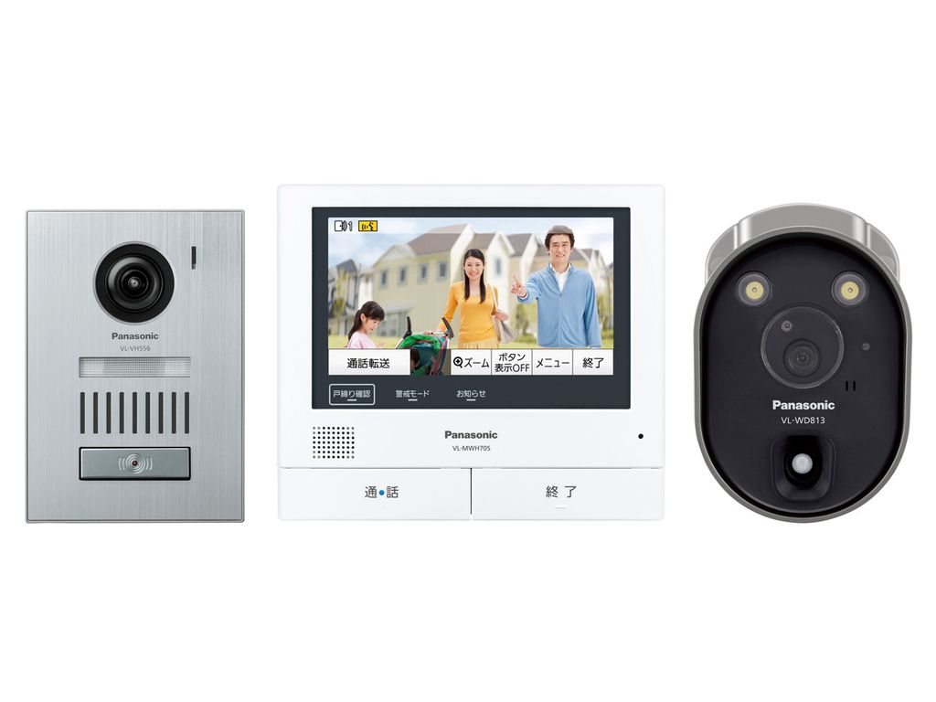 外でもドアホン VL-SVH705KSC