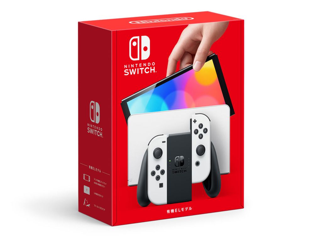 NINTENDO SWITCH (ユウキELモデル)JOY-CON ホワイト