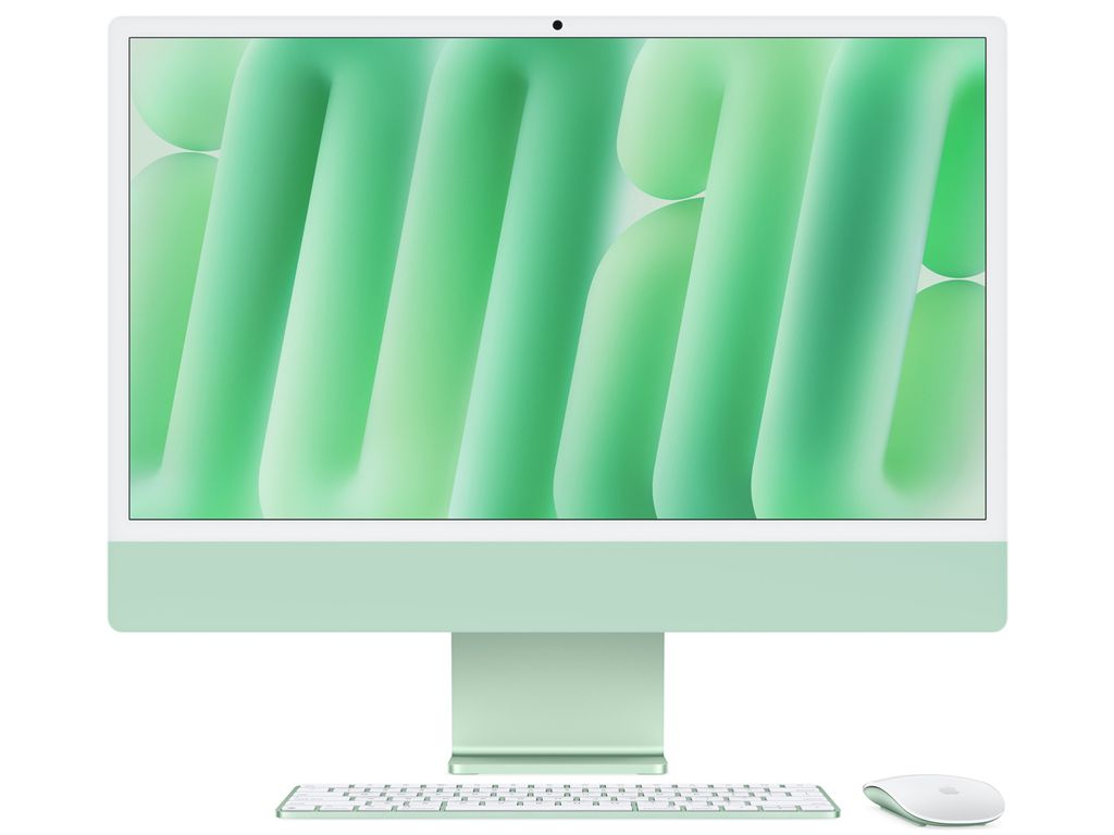 iMac 24インチ Retina 4.5Kディスプレイモデル M4チップ 10コアGPU 256GB SSD 16GBメモリ MWUY3J/A