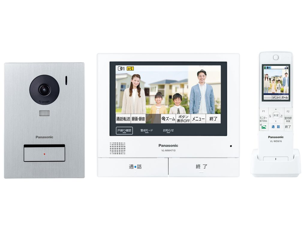 外でもドアホン VL-SWE710KS