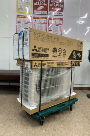 三菱電機(MITSUBISHI)　エアコン　霧ヶ峰 MSZ-GV2825-W [ピュアホワイト]