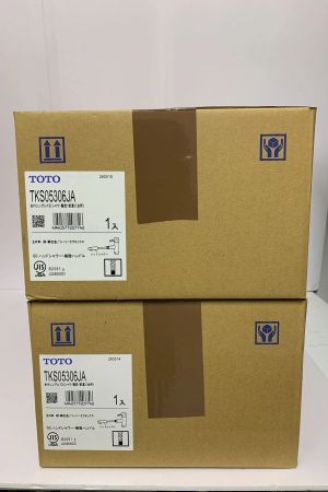 TOTO　水栓　TKS05306JA 台付シングル混合水栓(エコシングル、ハンドシャワー)