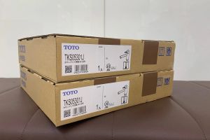 TOTO　水栓　TKS05301J 台付シングル混合水栓(エコシングル、共用)