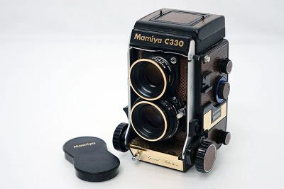 マミヤ C330 Special Selection ゴールドｘトカゲ革限定モデル 二眼レフカメラ 
