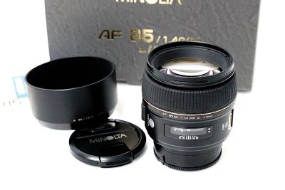 ミノルタ AF 85mm F1.4 G(D) Limited 数量限定モデル 