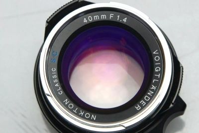 フォクトレンダー NOKTON classic 40mm F1.4 S.C.