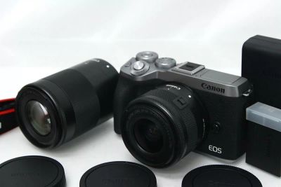 キヤノン EOS M6 Mark II ダブルズームキット シルバー