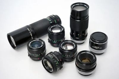 キヤノン New FD 24mm F2.8 - New FD 100mm F2.8他 レンズ