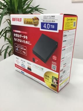 BUFFALO/バッファロー HD-LD4.0U3-BKA [ブラック] 外付けHDD