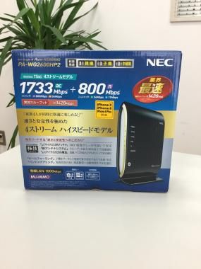 NEC/日本電気 Aterm WG2600HP2 PA-WG2600HP2 無線LANルーター