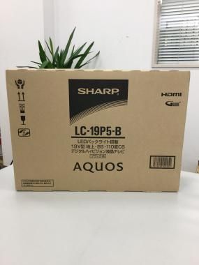SHARP/シャープ AQUOS LC-19P5-B [19インチ ブラック系] テレビ