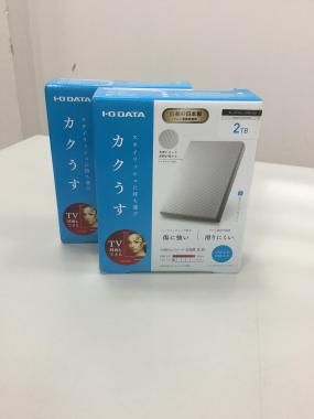 IODATA/アイ・オー・データ HDPT-UT2DK [カーボンブラック] 外付けHDD