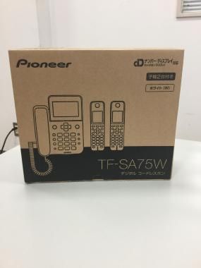 Pioneer/パイオニア TF-SA75W 固定電話