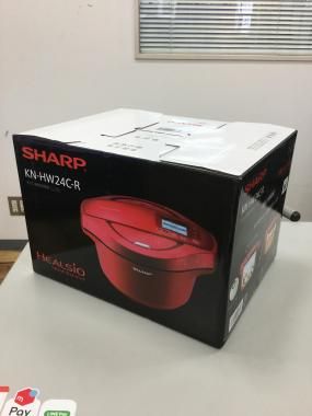 SHARP/シャープ ヘルシオ ホットクック KN-HW24E-R [レッド系] 電子レンジ