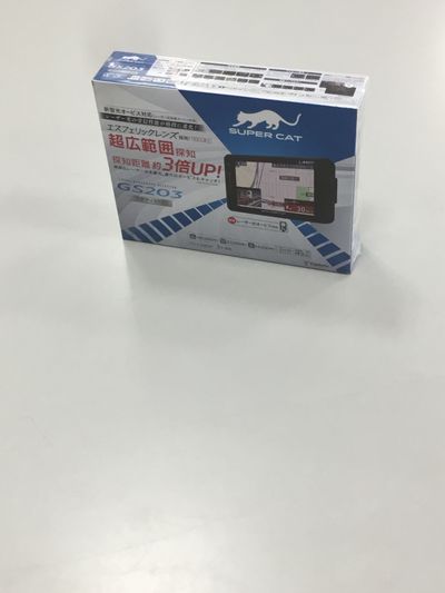 Yupiteru/ユピテル SUPER CAT GS203  レーザー＆レーダー探知機