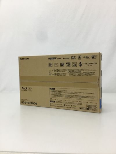 SONY/ソニー BDZ-FBT4000 ブルーレイレコーダー