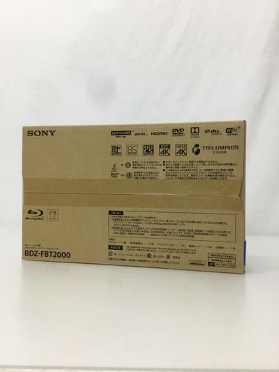 SONY/ソニー BDZ-FBT2000 ブルーレイレコーダー